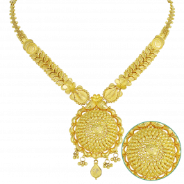 Gold Necklace 102A233402
