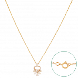 Mesmerizing Pretty Floral Diamond Necklaces