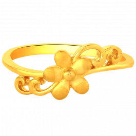 Gorgeous Floral Gold Ring