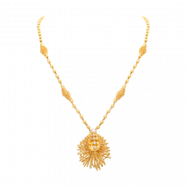 Astonishing Gold with Studded Necklace