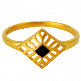Magic Rhombus Gold Ring