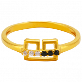 Mesmerising Stylish Magic Symbol Gold Ring