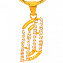 Classic Stylish Design Gold Pendant