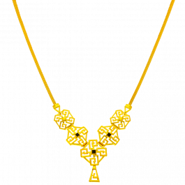 Stunning Geometric Gold Necklace