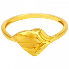Stunning Delight Leaf Gold Ring