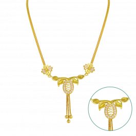 Gold Necklace 135A732182