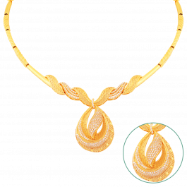 Gold Necklace 135A809250