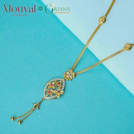 Ravishing Mouval Collection Gold Necklace
