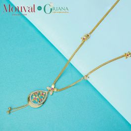 Shine Mouval Collection Gold Necklace