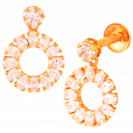 Gold Earrings 135A833046