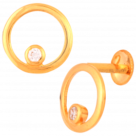 Gold Earrings 135A833081