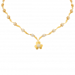 Beauty to Behold Floral Gold Necklaces