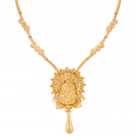 Divine God Sri Lakshmi Gold Necklaces