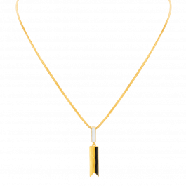 Perfect Golden Two Stripe Gold Necklaces