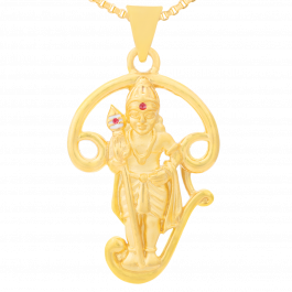 Divine Lord Murugan Gold Pendants