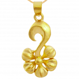Miraculous Flower Design Gold Pendants | 17B247805