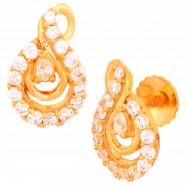 Gold Earrings 17B285212