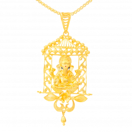 Lord Ganesha Gold Pendants