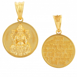 Eternal Goddess Lakshmi Gold Pendants 17B315150