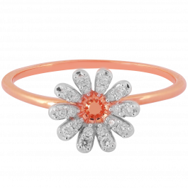 Opulant Floral Design Diamond Rings