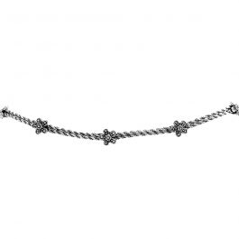 Royal Rope Type Silver Anklet