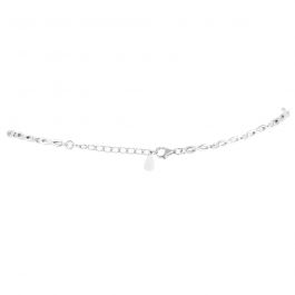 Stylish Beauty Circle Of Love Symbol Silver Anklet