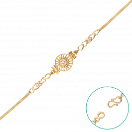 Dazzling Sundial Gold Bracelets | 20A918051