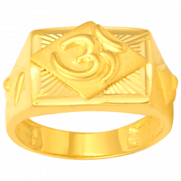 22KT Divine OM Gold Ring