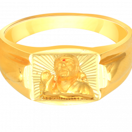 Sri SaiBaba Gold Ring