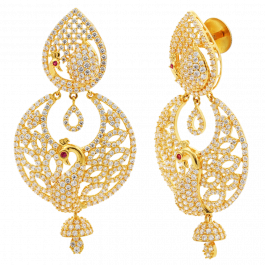Marvelous Chand bali Gold Earrings