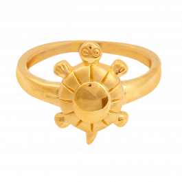 Glorious Turtle Gold Rings