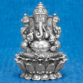 Sacred Mahaganapathi Silver Idols