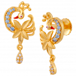 Gold Earrings | 4D442601
