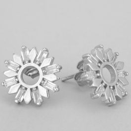 Silver Earrings 507B157205