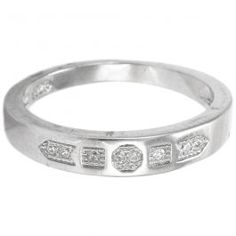 Engraving Design Silver Ring