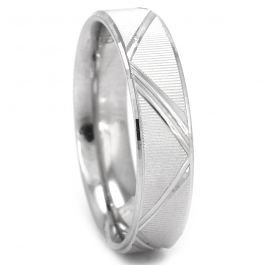 current Design with Rich Engraving Silver Ring