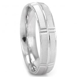 Lavishing Rich Engraving Design Silver Ring