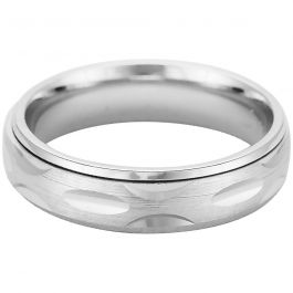 Awesome Center Layer Moving Designer Silver Rings