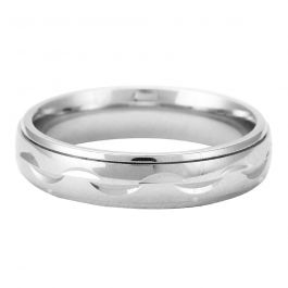Enchanting Wave Silver Rings