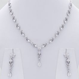 Silver Necklace Set 511A103673