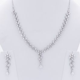 Silver Necklace Set 511A104207