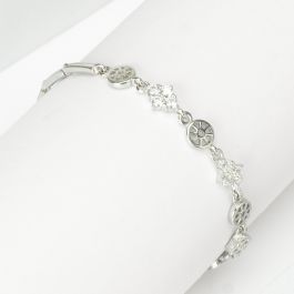 Beautiful Chakra Design Silver Bracelets