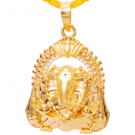 22 KT Ganesha Gold Pendant GPN1569