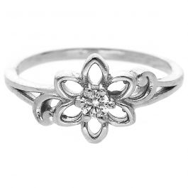 Floral Spring Silver Ring