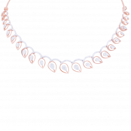 Incredible Enchanting Pear Drop Diamond Necklaces