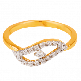 Flamboyant Elegant Diamond Ring