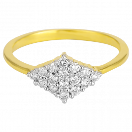 Gorgeous Geometric Style Diamond Ring