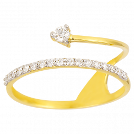 Pretty Fashionate Diamond Ring