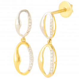 Lavish Chic Drops Diamond Earrings