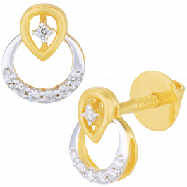 Smashing Amiable Oval Shaped Diamond Earrings